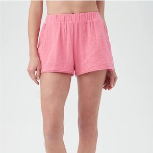 NWT Trina Turk Pink Swim & Spa Collection Shorts. Size Large.